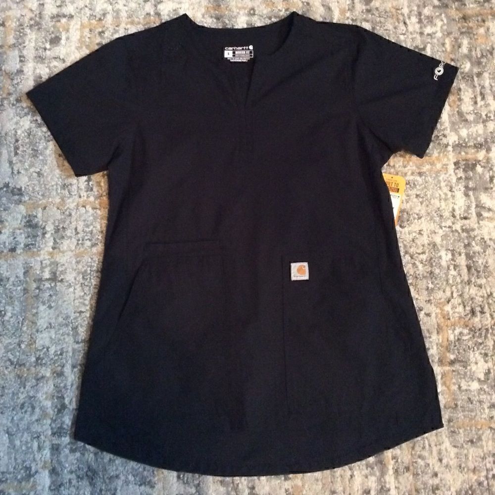 CARHARTT WOMEN’S MODERN FIT SCRUB TOP! NWT! SZ S